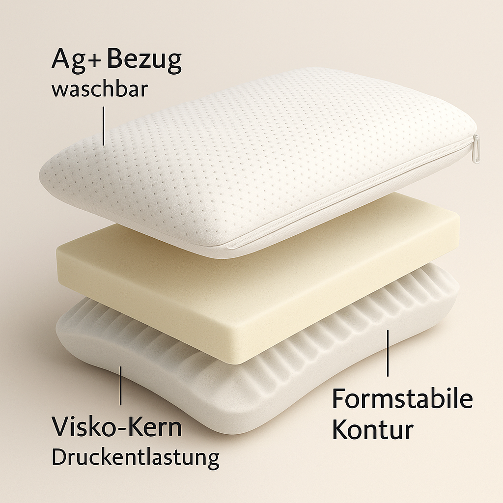 Unelma Viskose-Kissen - Vital Plus Bezug